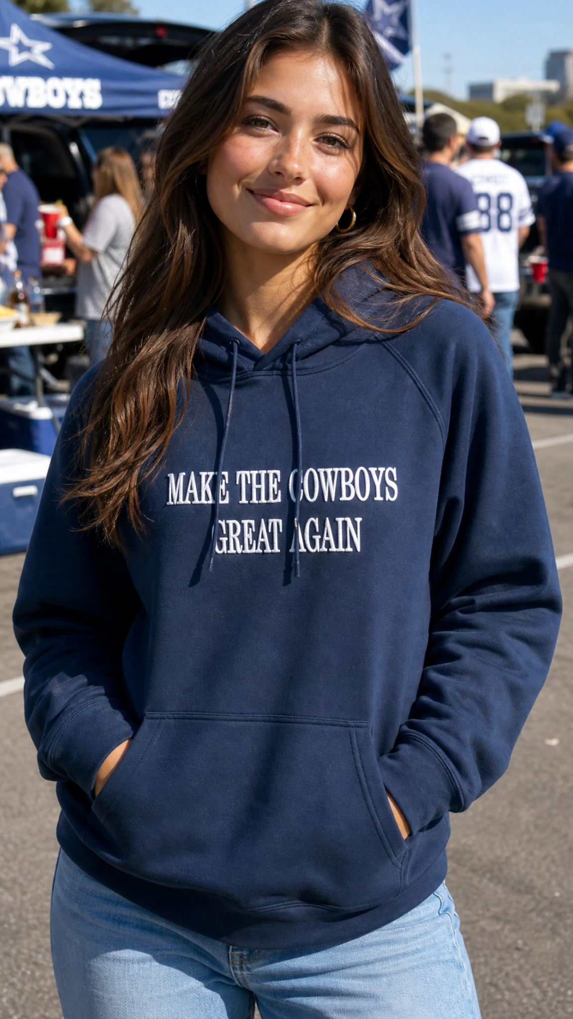 Make The Cowboys Great Again Hoodie